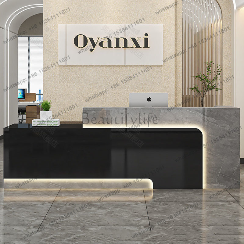 Home Office Industrial Design - Mesas de Recepção de Luxo Industrial,