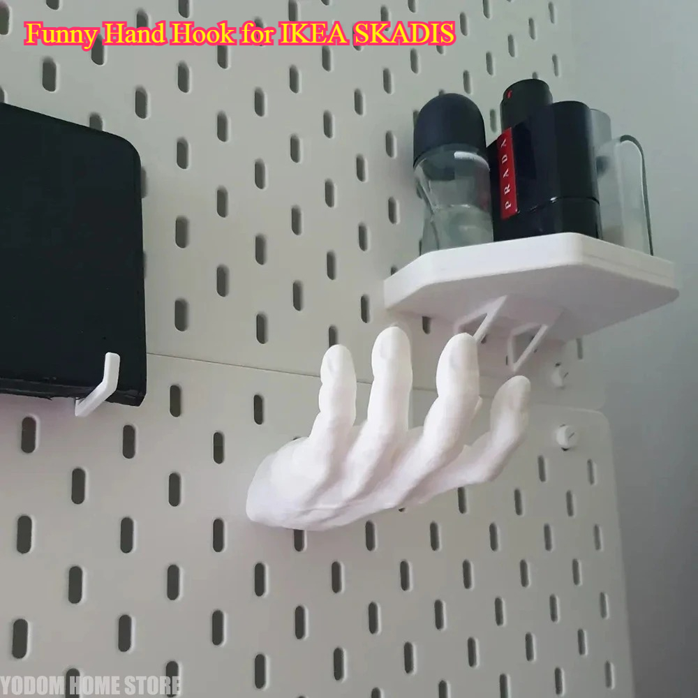 Home Office Ikea - Gancho de mão engraçado para IKEA