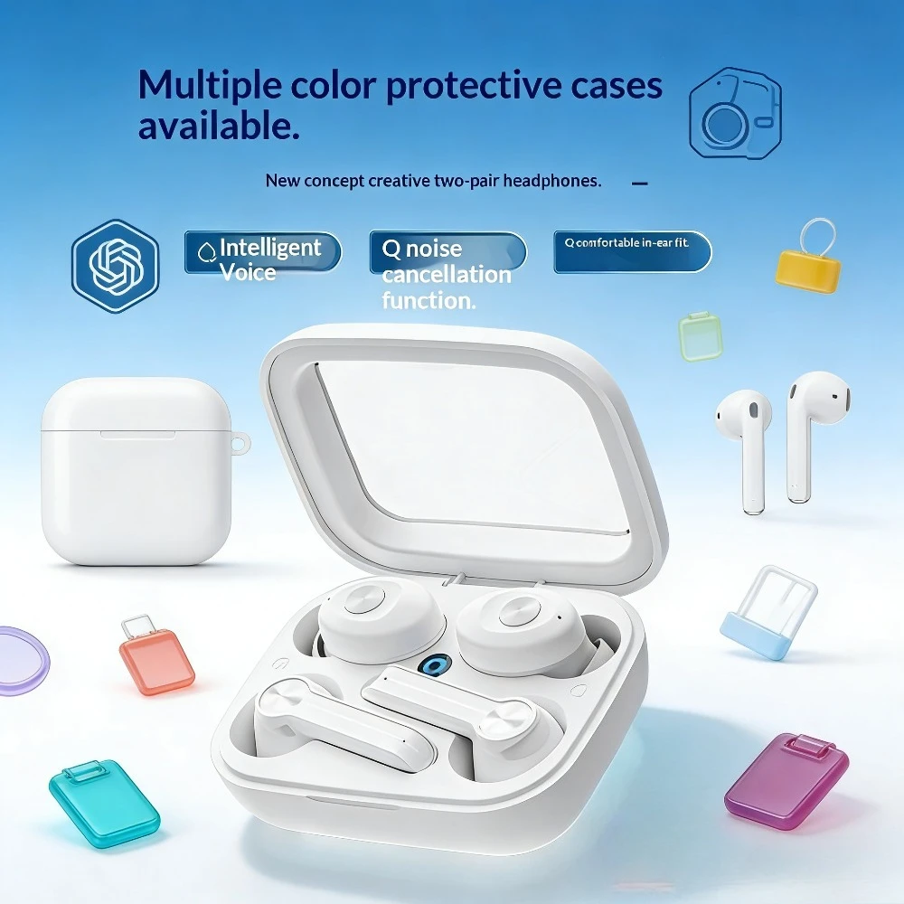 Home Office Of Amazon - Fones de Ouvido Bluetooth Modernos com