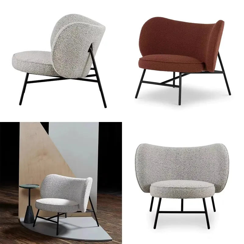 Home Office Industrial Design - Poltrona Individual Moderna de Estilo Industrial,