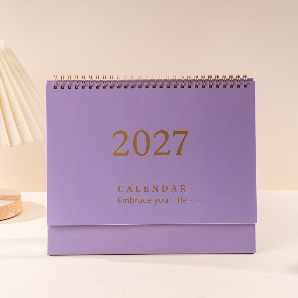 English Home Office - Calendário de mesa, com folhas novas,