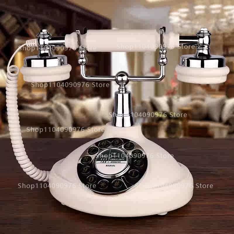 Home Office Phone Number - Telefone Fixo Retro Europeu para Escritório
