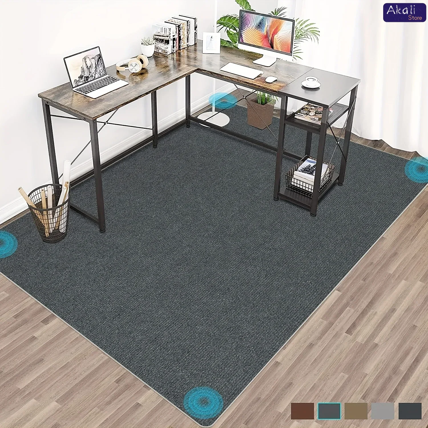 Home Office Rug - Tapete de cadeira de escritório de