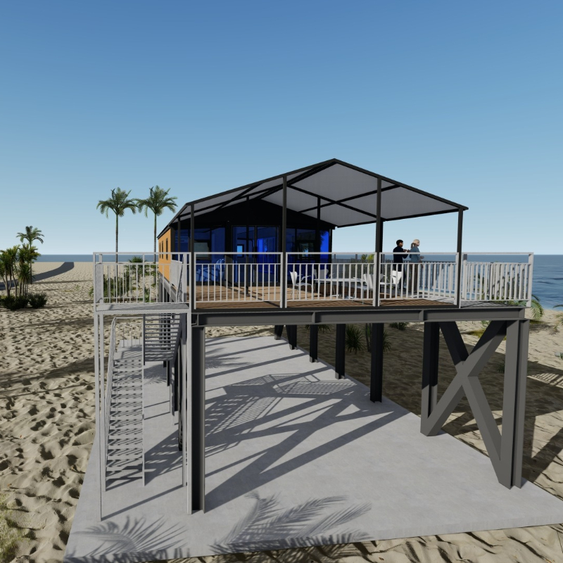 Home Office Australia - Nova Casa Contêiner Modular, Escritório Moderno,