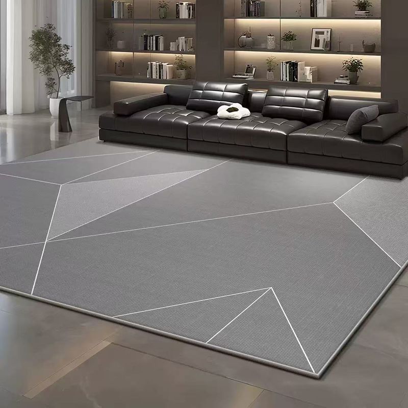 Home Office Rug - Tapete Geométrico Moderno de Luxo VIKAMA,