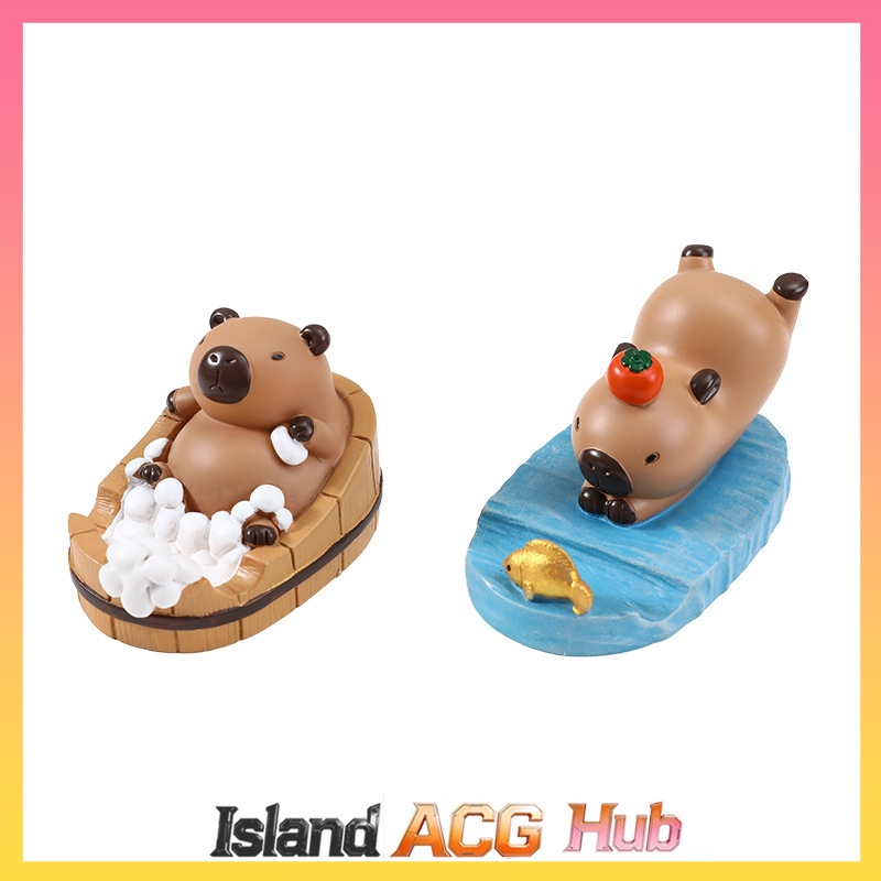Home Office Phone Number - Suporte de Telefone Kawaii Capybara, Estátua