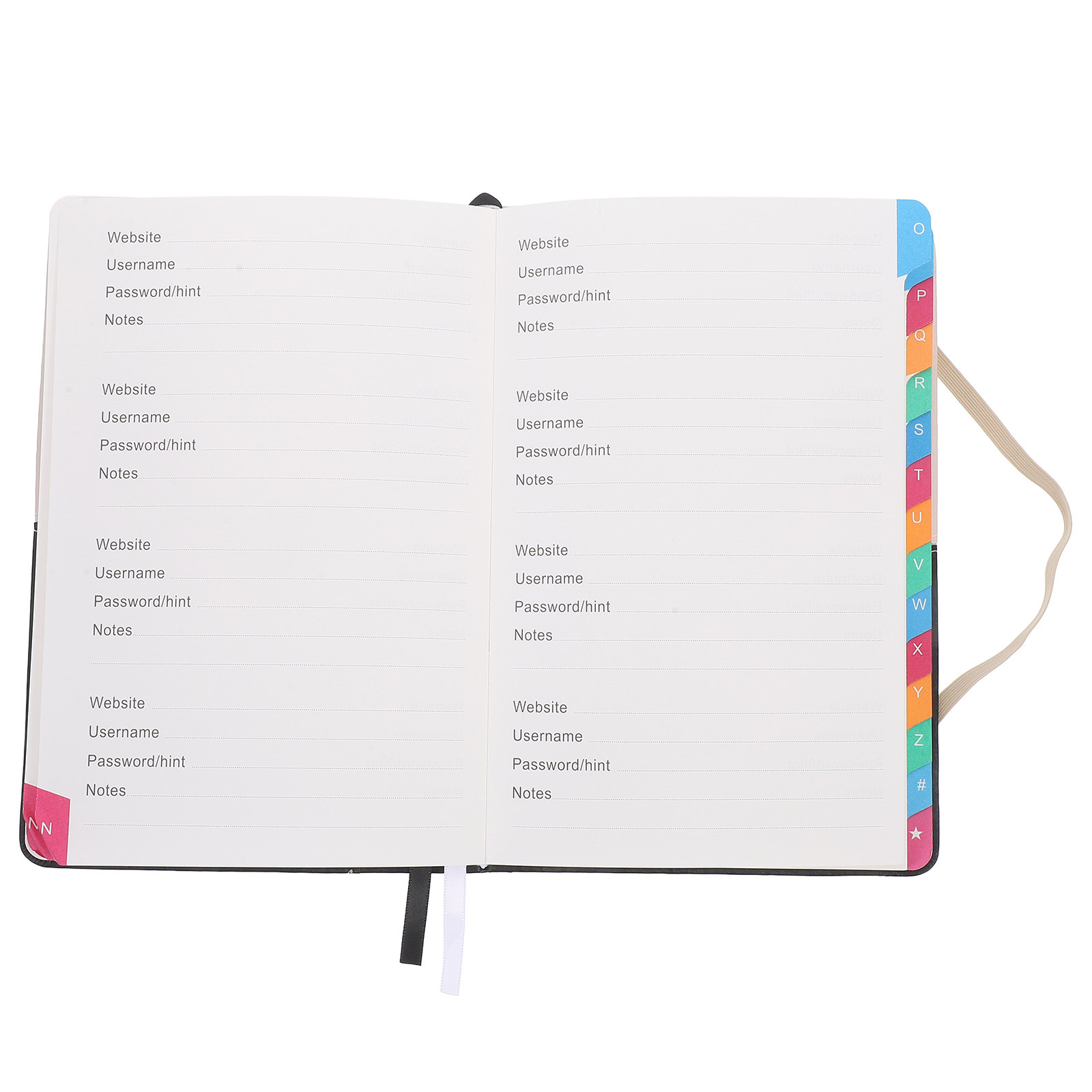 Home Office Phone Number - Organizador de Endereços A5, Caderno de