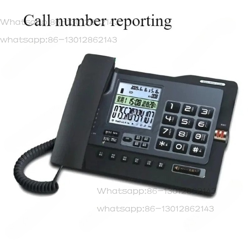 NOVO Telefone Fixo G026 para E - Home Office Phone Number avaliação e preço