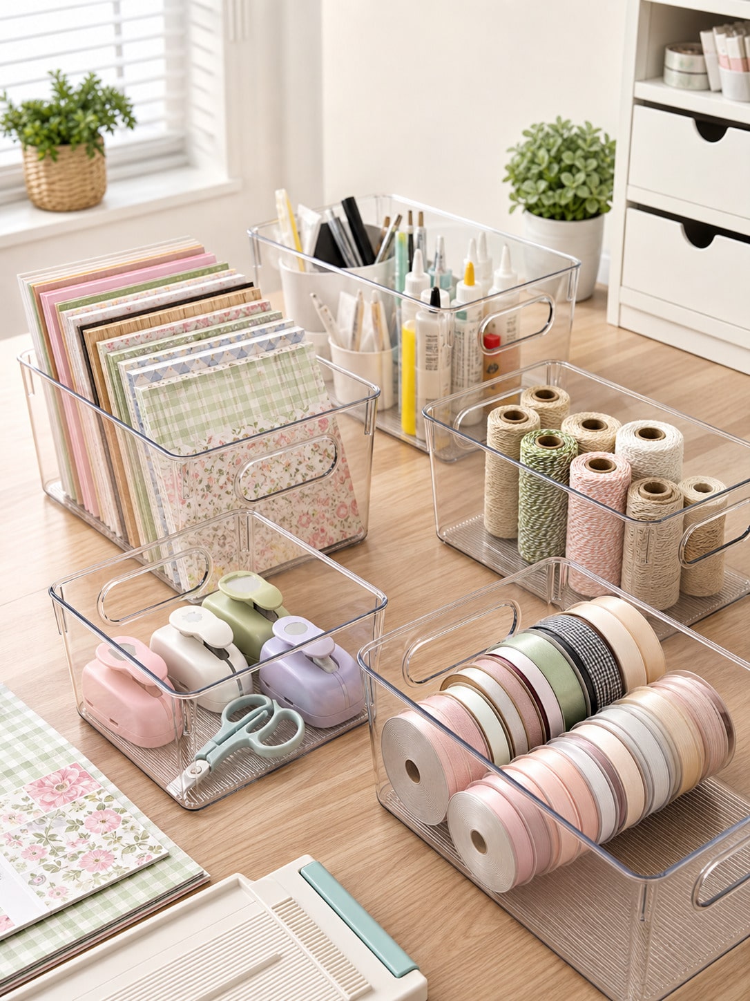 Conjunto de 8 Caixas de Armaze - Home Office Setup avaliação e preço