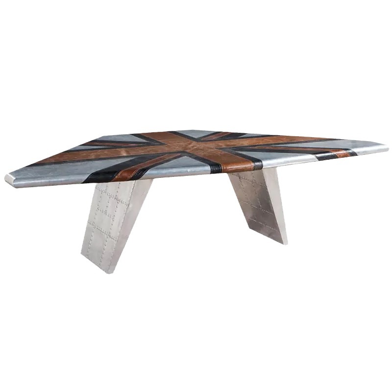 A luxuosa mesa de alumínio ind - Home Office Industrial Design avaliação e preço