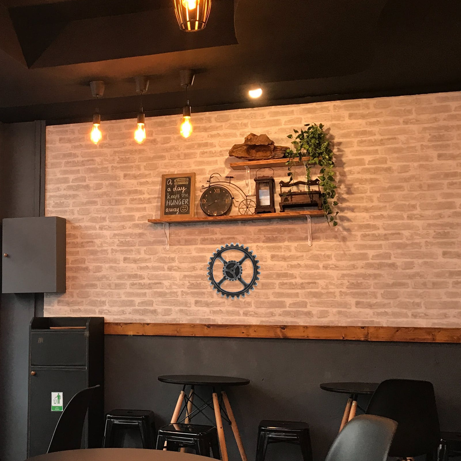 Decoração de Parede com Engren - Home Office Industrial Design avaliação e preço