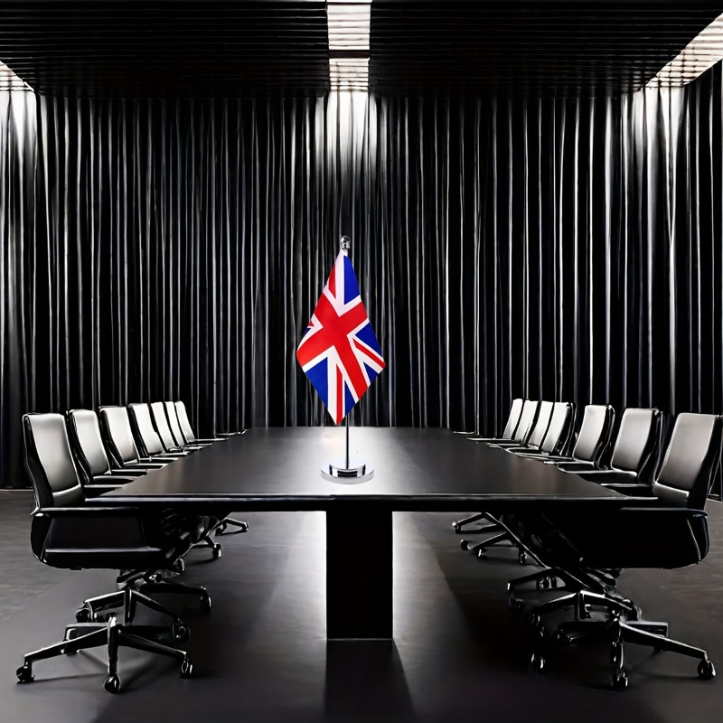 Bandeira de mesa de poliéster  - Home Office British avaliação e preço