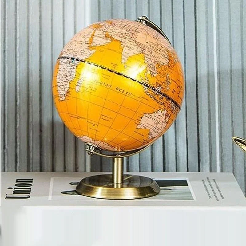 Globo Rotativo Preto e Dourado - Home Office British avaliação e preço