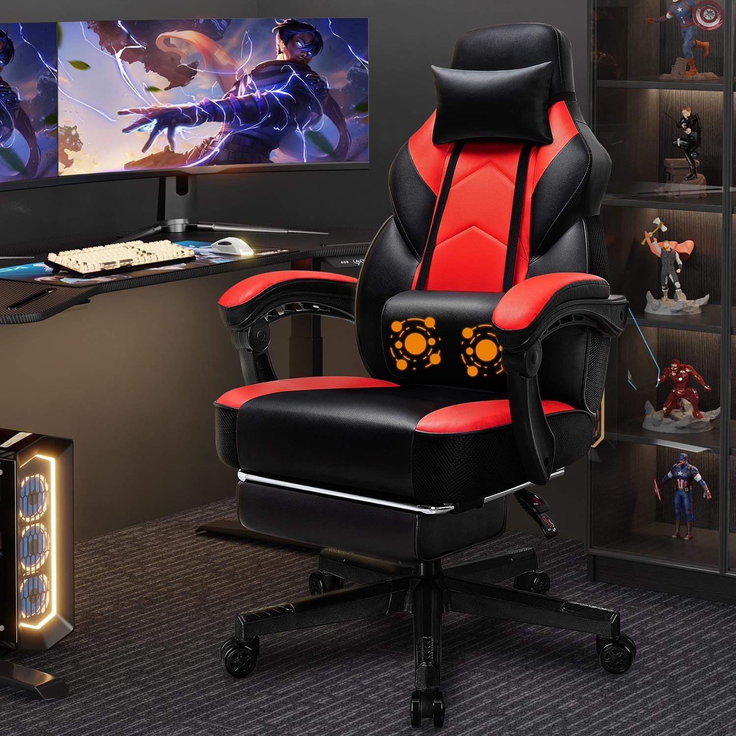 Cadeira Gamer com Apoio para o - Home Office Image avaliação e preço