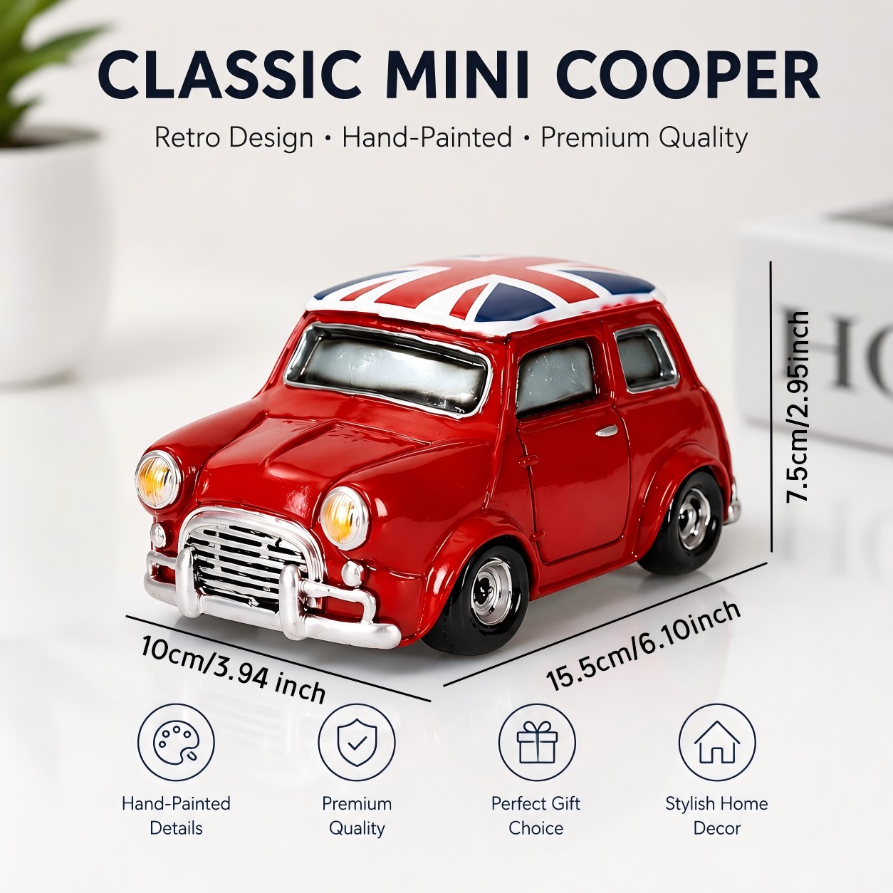 Estatueta de Carro Britânico V - Home Office British avaliação e preço