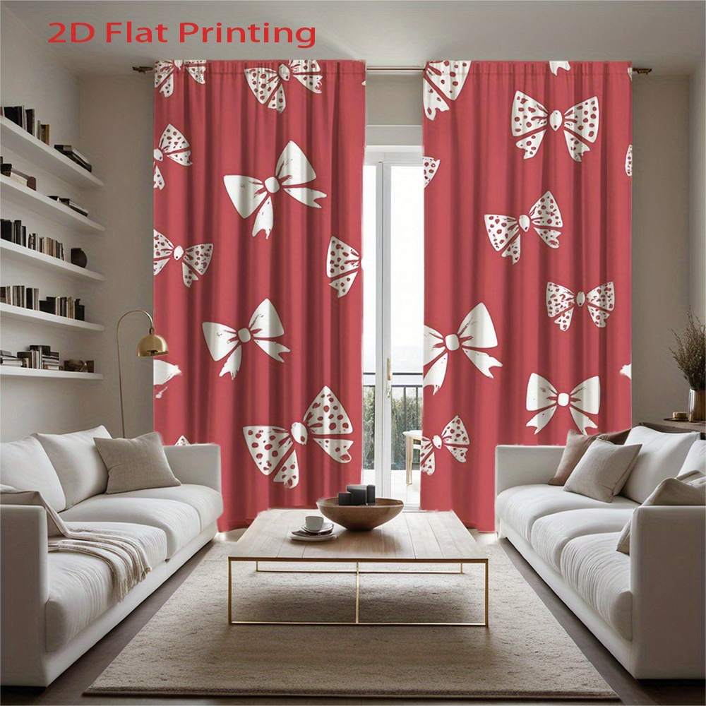 2 peças, cortinas de impressão - Home Office Of Amazon avaliação e preço