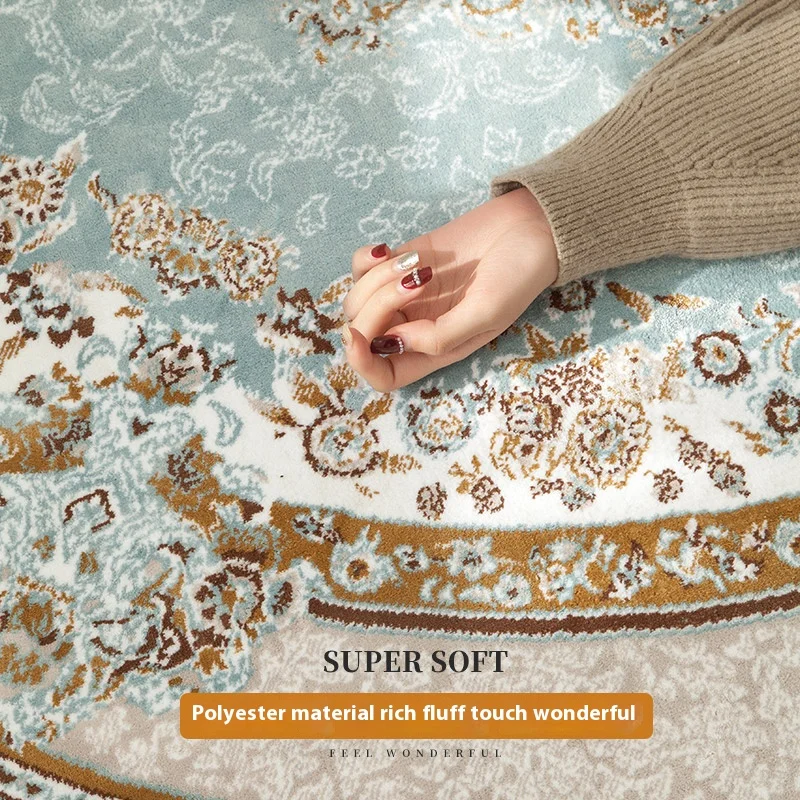 Vikama turco azul borla tapete - Home Office Rug avaliação e preço