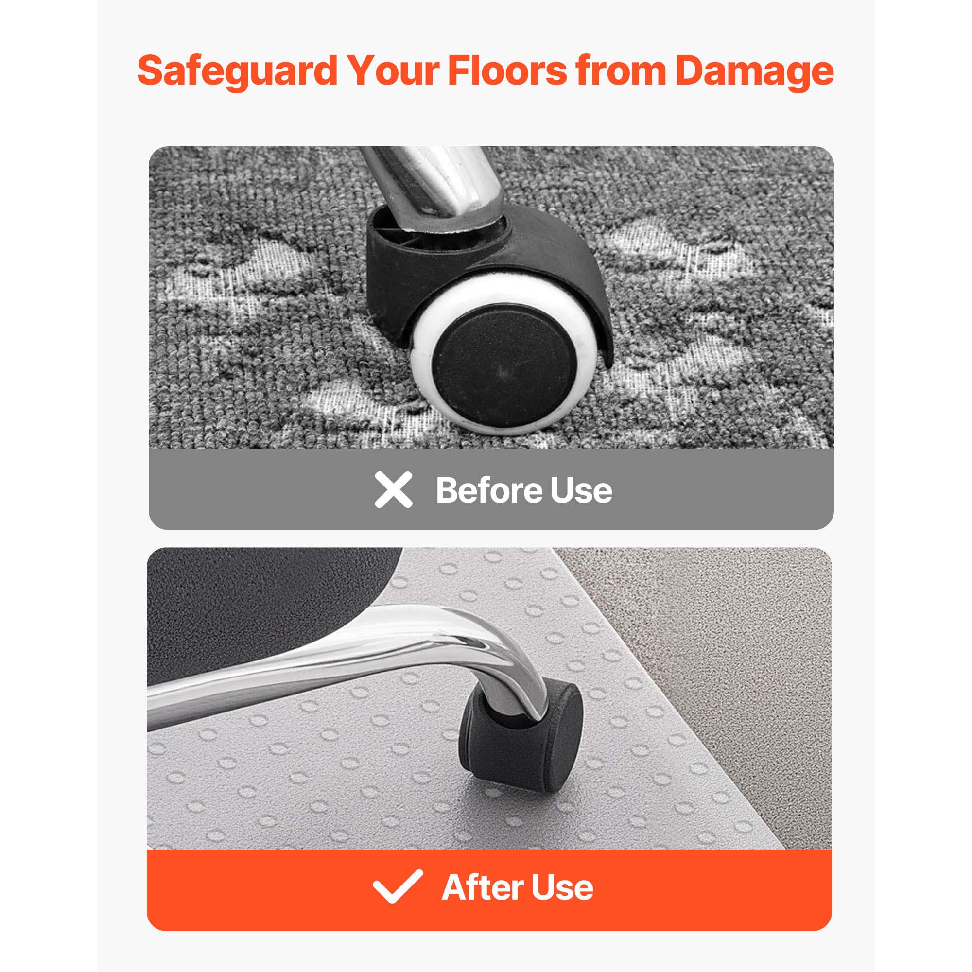 Protetor de Piso Plástico Succ - Home Office Rug avaliação e preço