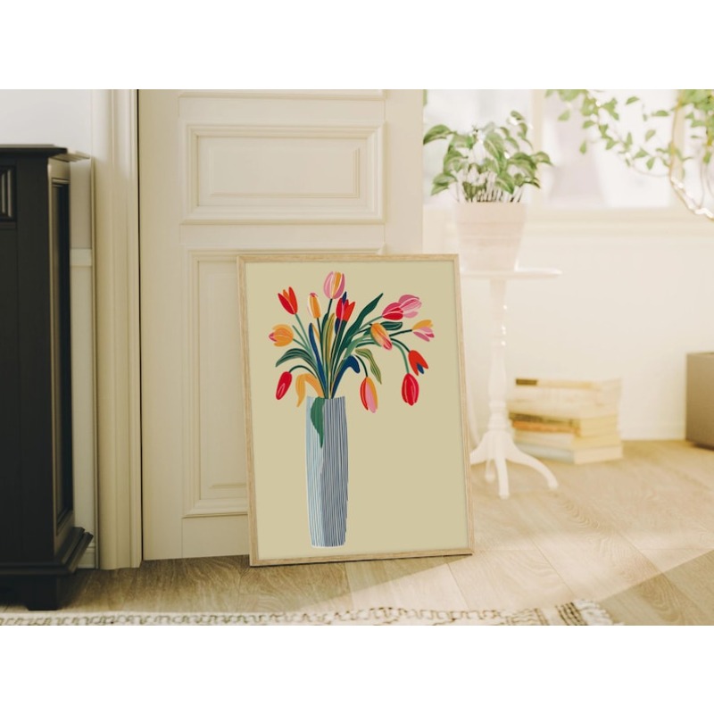 Arte de Parede em Lona com 2 P - Home Office Image avaliação e preço