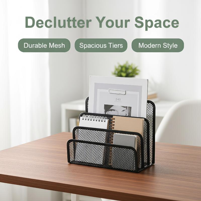 Organizador de Mesa em Malha d - Home Office Organization avaliação e preço