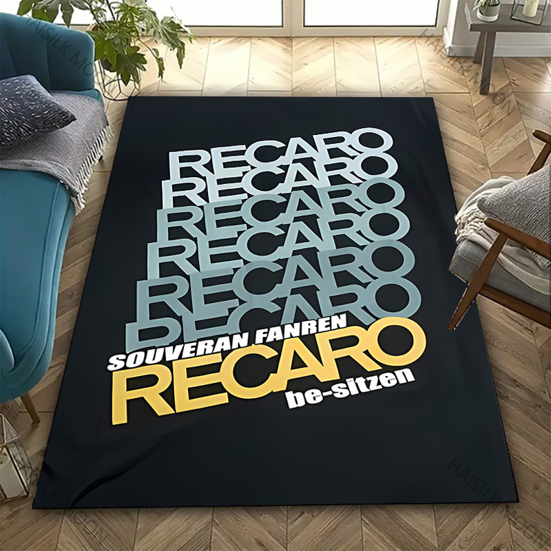 Tapete impresso com logotipo r - Home Office Rug avaliação e preço