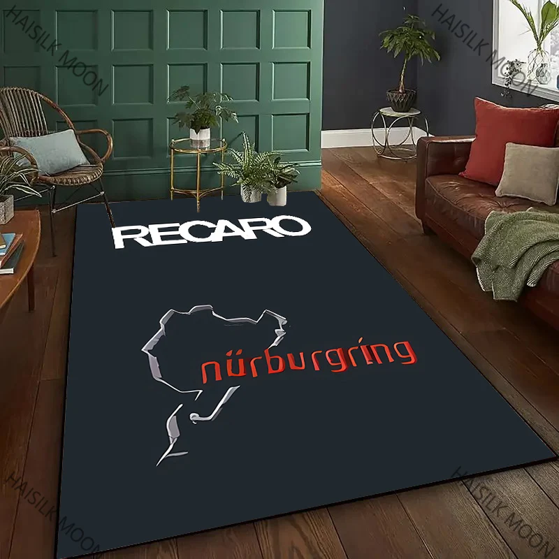 Tapete impresso com logotipo r - Home Office Rug avaliação e preço