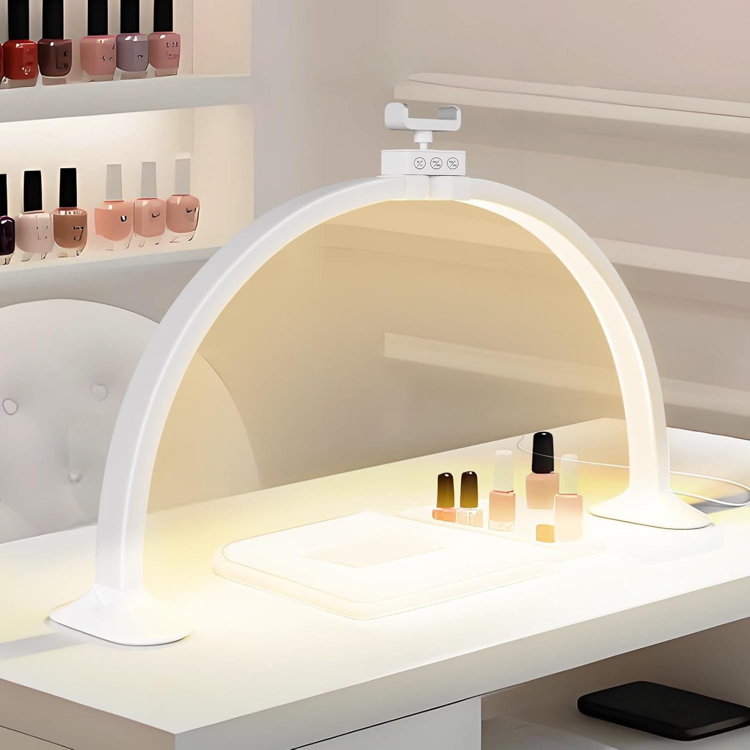 Meia lua luz em forma de u art - Home Office Setup avaliação e preço