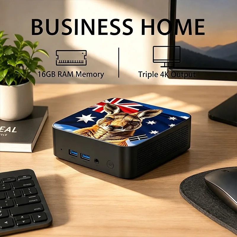 Novo Mini PC Intel Core N95 Ul - Home Office Australia avaliação e preço